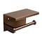Alfi Brand Brushed Copper PVD Stainless Steel Toilet Paper Holder with Shelf ABTPP66-BC - alternate 2